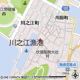 愛媛県四国中央市川之江町1377周辺の地図