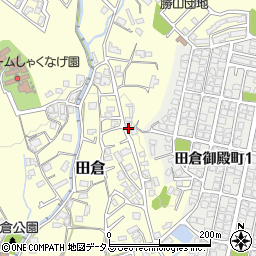 山口県下関市田倉170-1周辺の地図