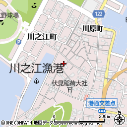 愛媛県四国中央市川之江町1379周辺の地図