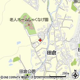 山口県下関市田倉84-3周辺の地図