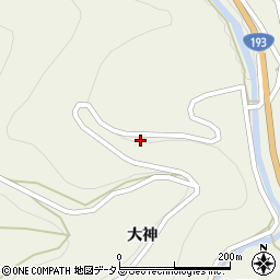 徳島県吉野川市美郷平234周辺の地図