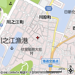 愛媛県四国中央市川之江町1430周辺の地図