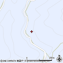 徳島県三好市井川町井内西6784周辺の地図