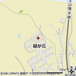 山口県山陽小野田市緑が丘12周辺の地図
