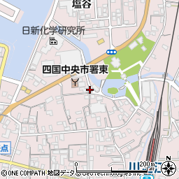愛媛県四国中央市川之江町4212周辺の地図