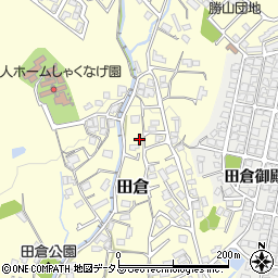 山口県下関市田倉120-6周辺の地図