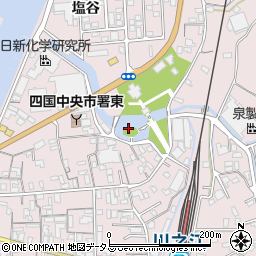 愛媛県四国中央市川之江町2521周辺の地図