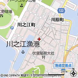 愛媛県四国中央市川之江町1381周辺の地図