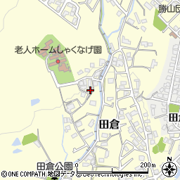 山口県下関市田倉109-10周辺の地図