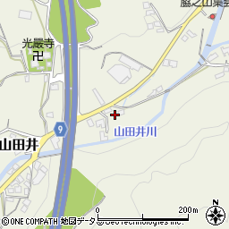 愛媛県四国中央市金生町山田井1444-4周辺の地図