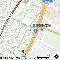 山口県下関市長府松小田本町10周辺の地図