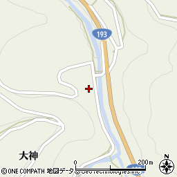 徳島県吉野川市美郷平248周辺の地図
