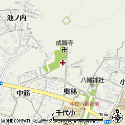 徳島県小松島市中田町奥林7-1周辺の地図