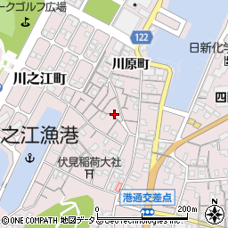 愛媛県四国中央市川之江町1433周辺の地図
