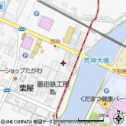 山口県周南市栗屋759-26周辺の地図