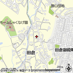 山口県下関市田倉114周辺の地図