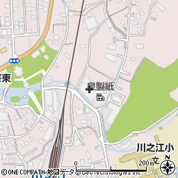 泉製紙株式会社　第三工場周辺の地図