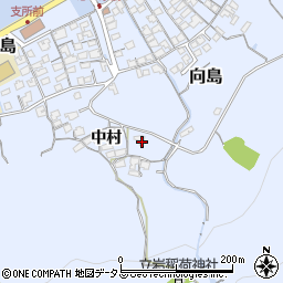 山口県防府市向島中村550周辺の地図