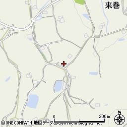 山口県下松市来巻611-1周辺の地図