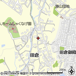 山口県下関市田倉114-14周辺の地図