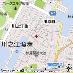 愛媛県四国中央市川之江町1415-2周辺の地図