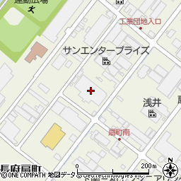 下関ハム株式会社周辺の地図