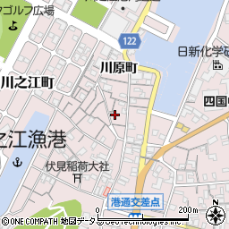 愛媛県四国中央市川之江町1459周辺の地図