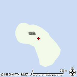 樺島周辺の地図