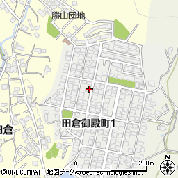 〒751-0882 山口県下関市田倉御殿町の地図