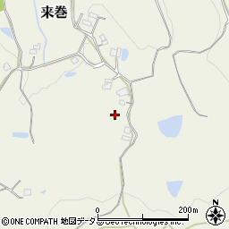 山口県下松市来巻735周辺の地図