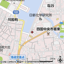 愛媛県四国中央市川之江町1506周辺の地図