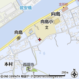 山口県防府市向島本村789周辺の地図