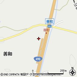 山口県宇部市善和234周辺の地図