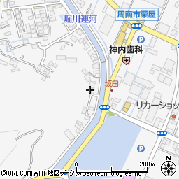 山口県周南市栗屋1009-13周辺の地図