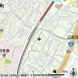 山口県下関市長府松小田本町周辺の地図