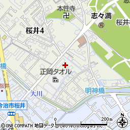 市営桜井浜第二団地周辺の地図