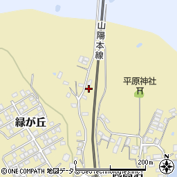 山口県山陽小野田市西高泊202周辺の地図