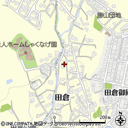 山口県下関市田倉116-10周辺の地図