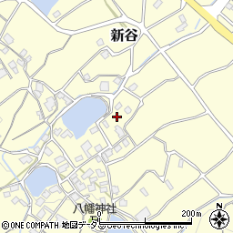 愛媛県今治市新谷292-2周辺の地図