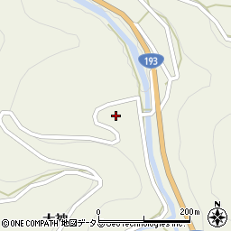 徳島県吉野川市美郷平246周辺の地図