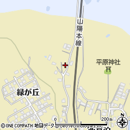 山口県山陽小野田市西高泊1161-7周辺の地図