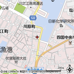 愛媛県四国中央市川之江町1474周辺の地図