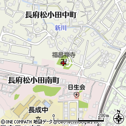 福昌禅寺周辺の地図