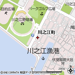 愛媛県四国中央市川之江町4100-8周辺の地図