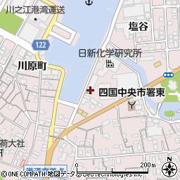 愛媛県四国中央市川之江町1504周辺の地図