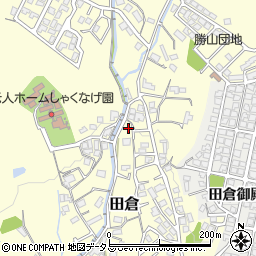 山口県下関市田倉116-6周辺の地図