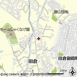 山口県下関市田倉114-16周辺の地図