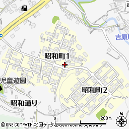 山口県下松市昭和町周辺の地図