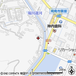 山口県周南市栗屋1006周辺の地図