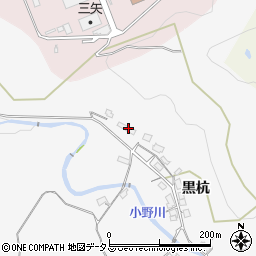 山口県下松市河内黒杭1220周辺の地図